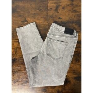 Express Jeans Mens 34/29 (tag 34/30) Gray Slim Fit Hyper Stretch Conscious Edit‎